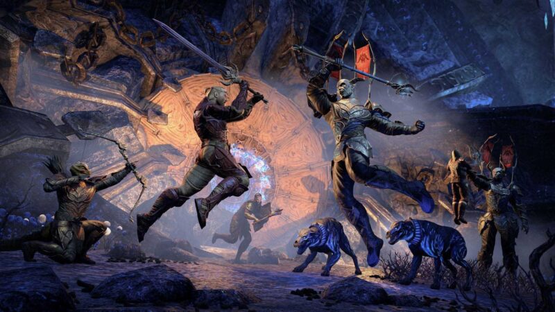 ESO Season of the Worm Ossein Cage trial combat feature image from ZOS