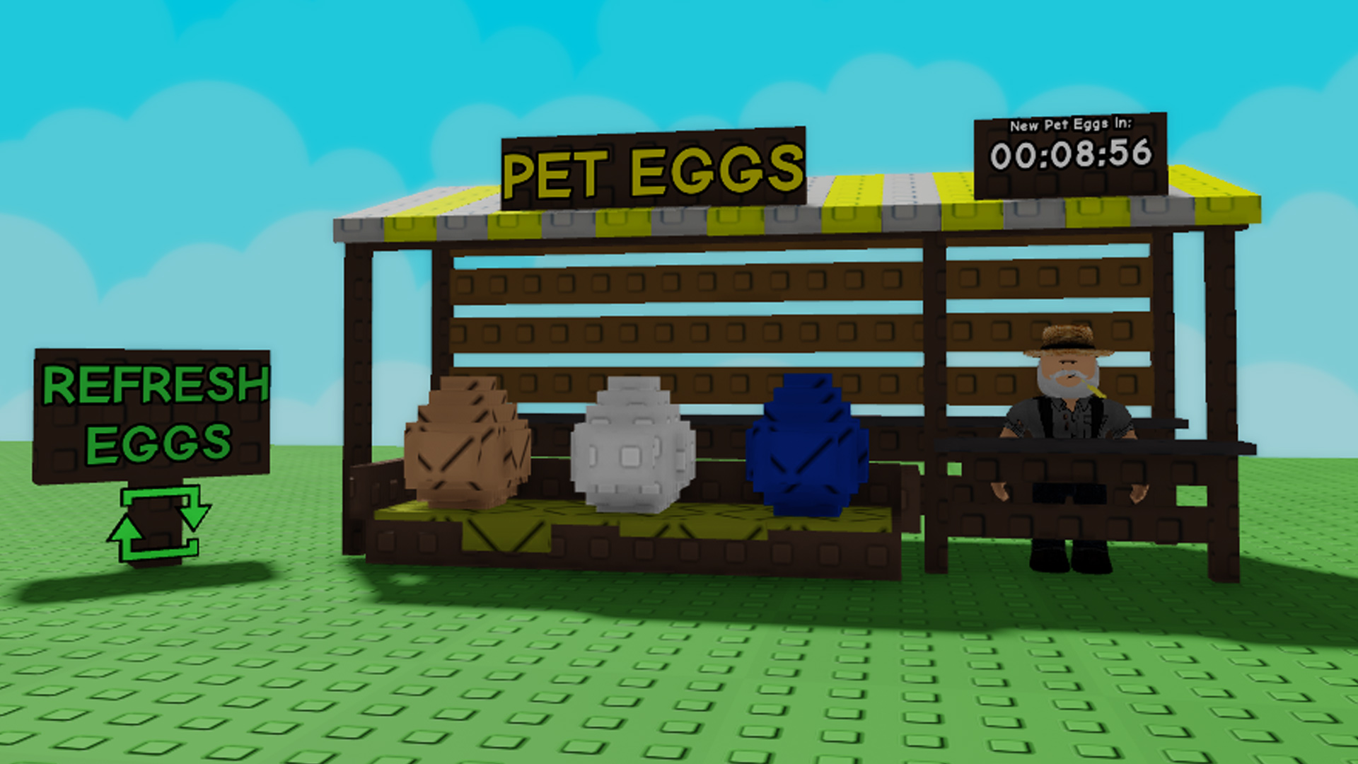 Pet Eggs in Grow a Garden (Image via Roblox Corporation)