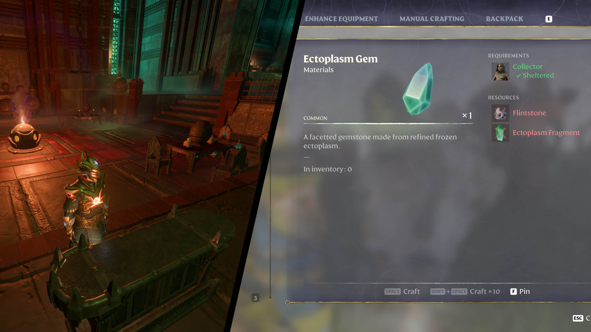 Enshrouded Ectoplasm Gem farm location guide feature image