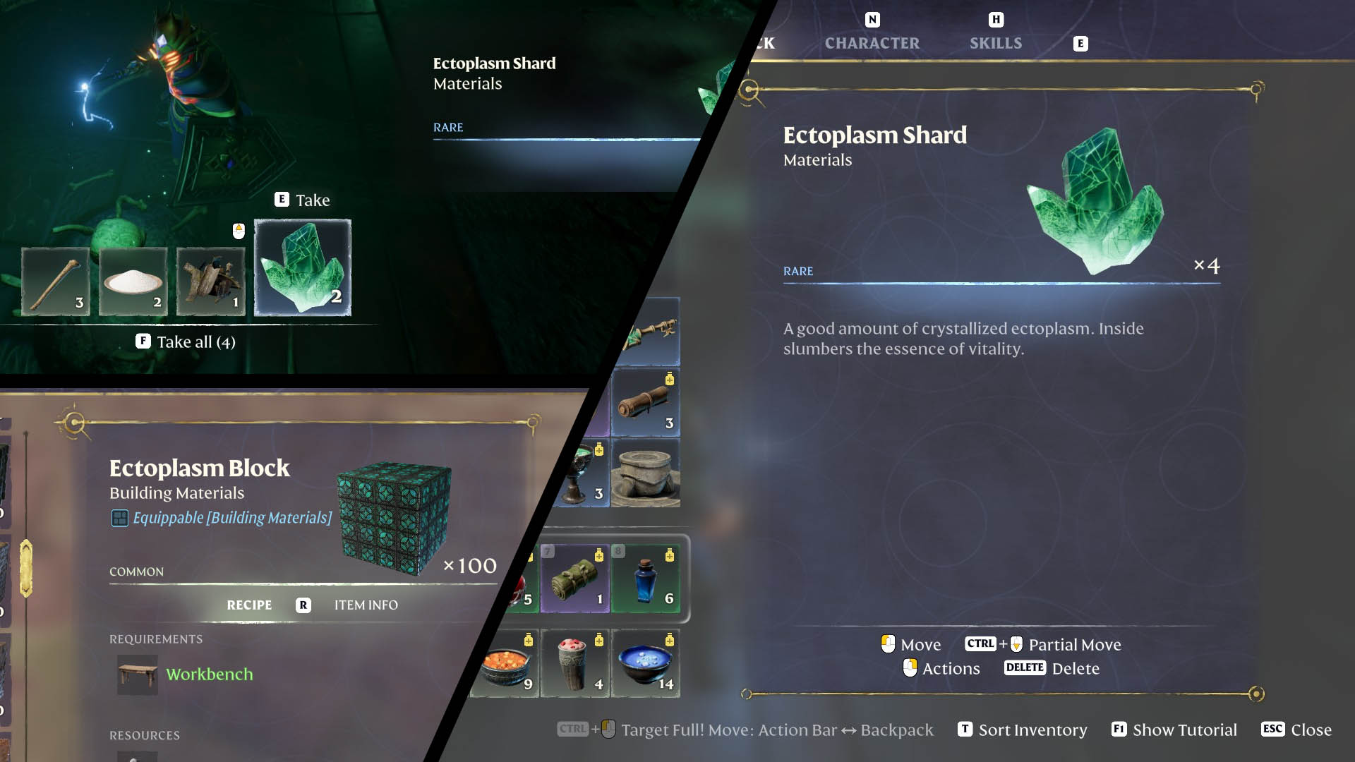 Enshrouded Ectoplasm Shard farm location guide feature image