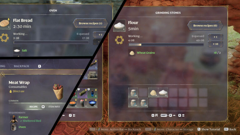 Enshrouded Flour and consumables feature image