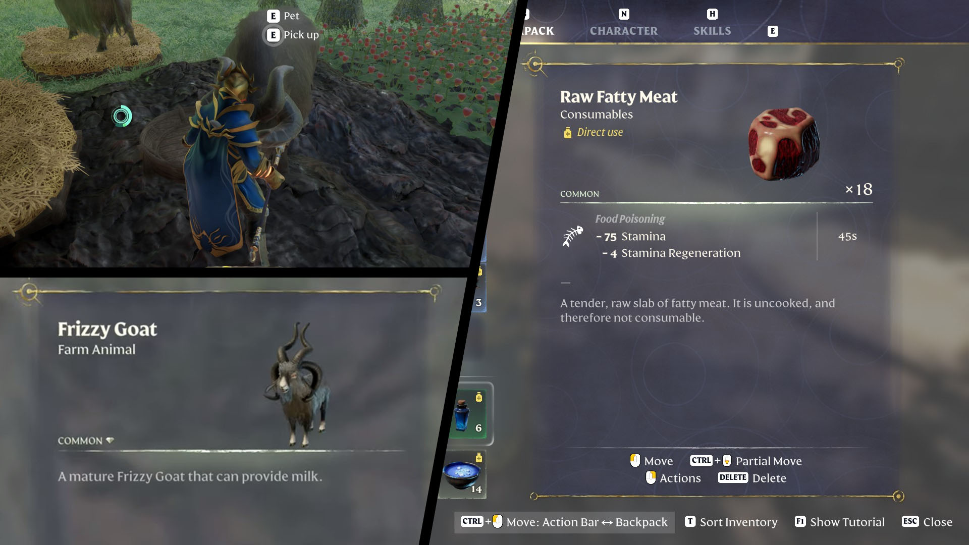 Enshrouded Raw Fatty Meat farm location guide feature image