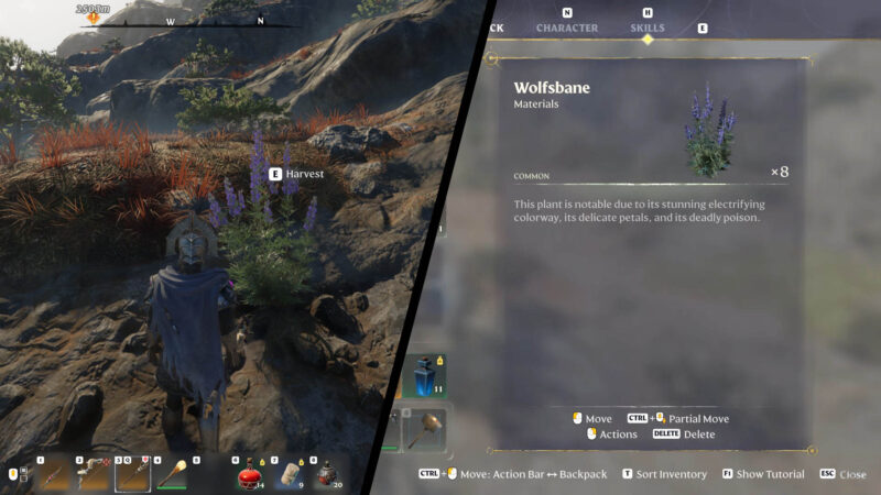 Enshrouded Wolfsbane farm location guide feature image