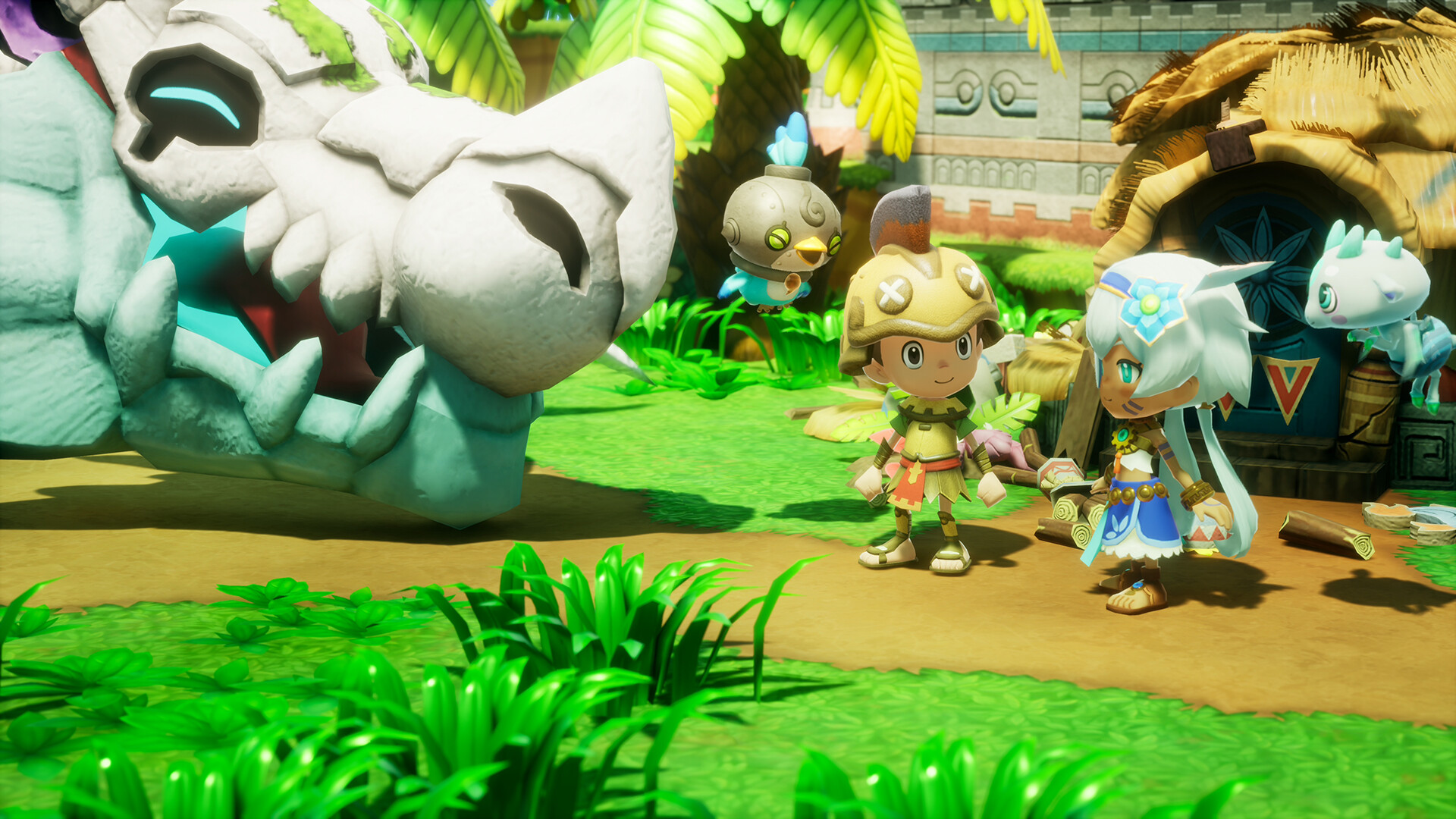 Gathering resources is crucial in Fantasy Life i (Source: Level-5)