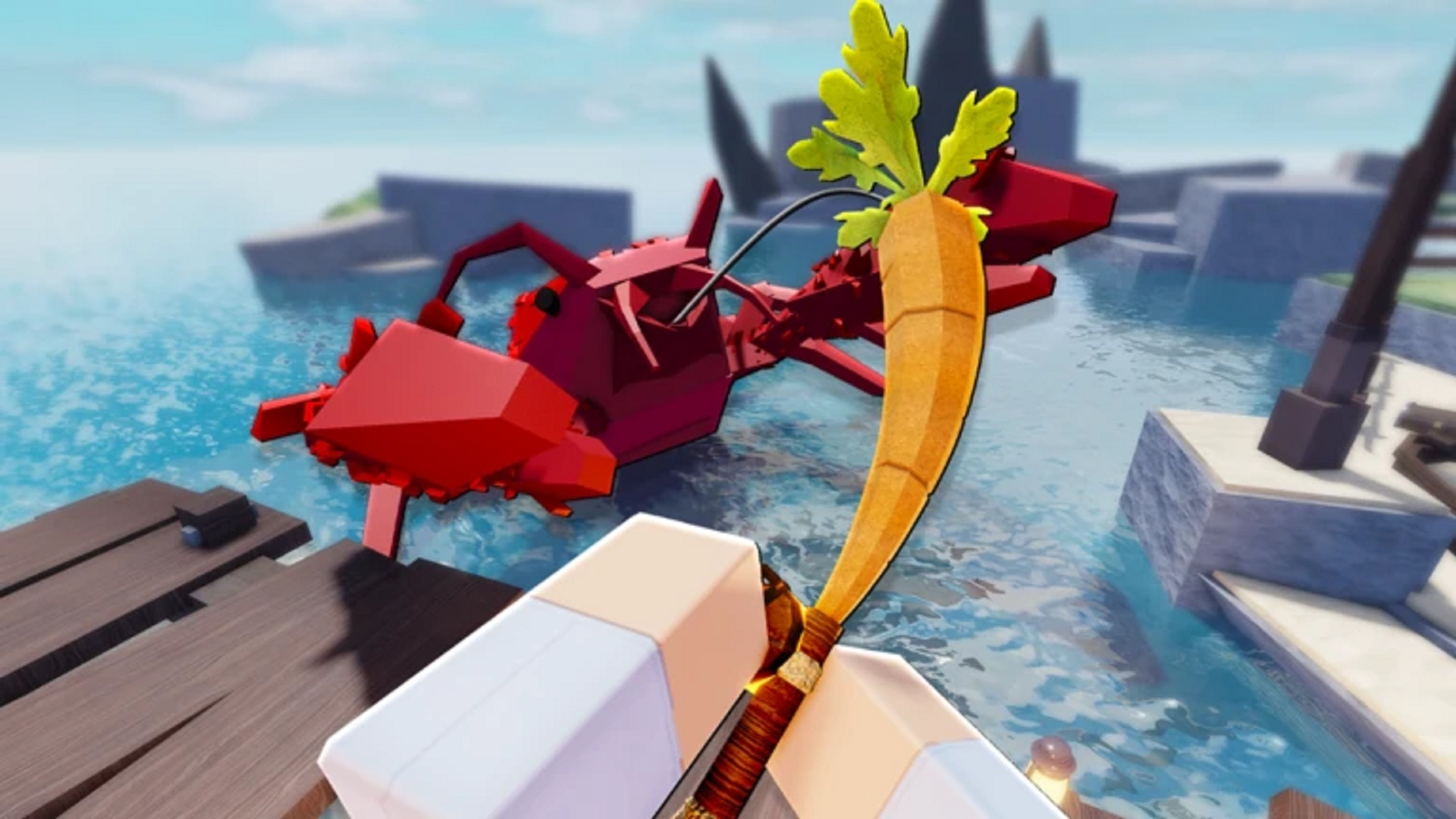 Best fishing nets in Fisch (Image via Roblox)