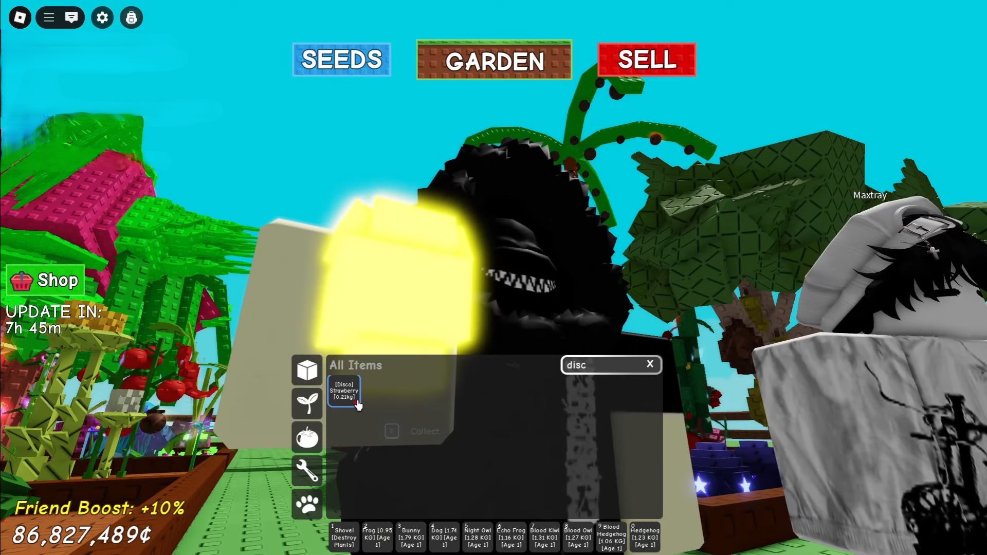 Disco Mutation in Grow a Garden (Image via Roblox)