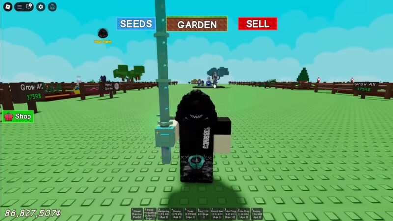 Zombie Mutation in Grow a Garden (Image via Roblox)