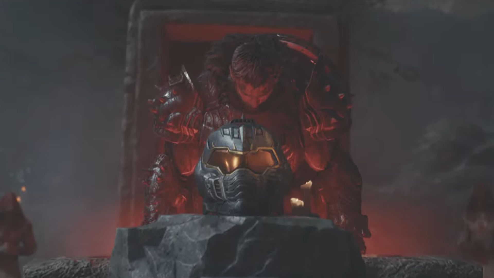 DOOM Slayer being resurrected