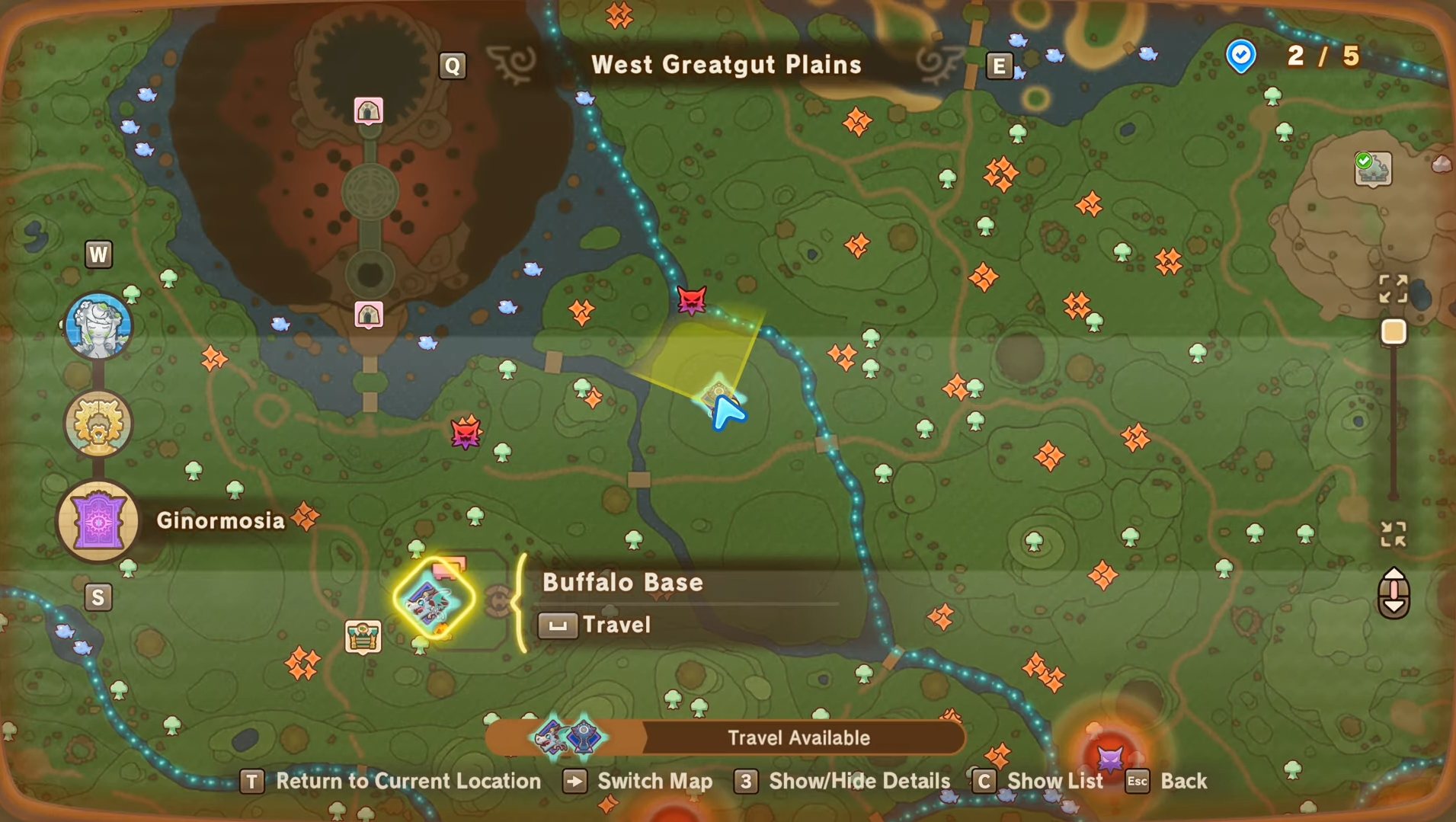 Buffalo Base location