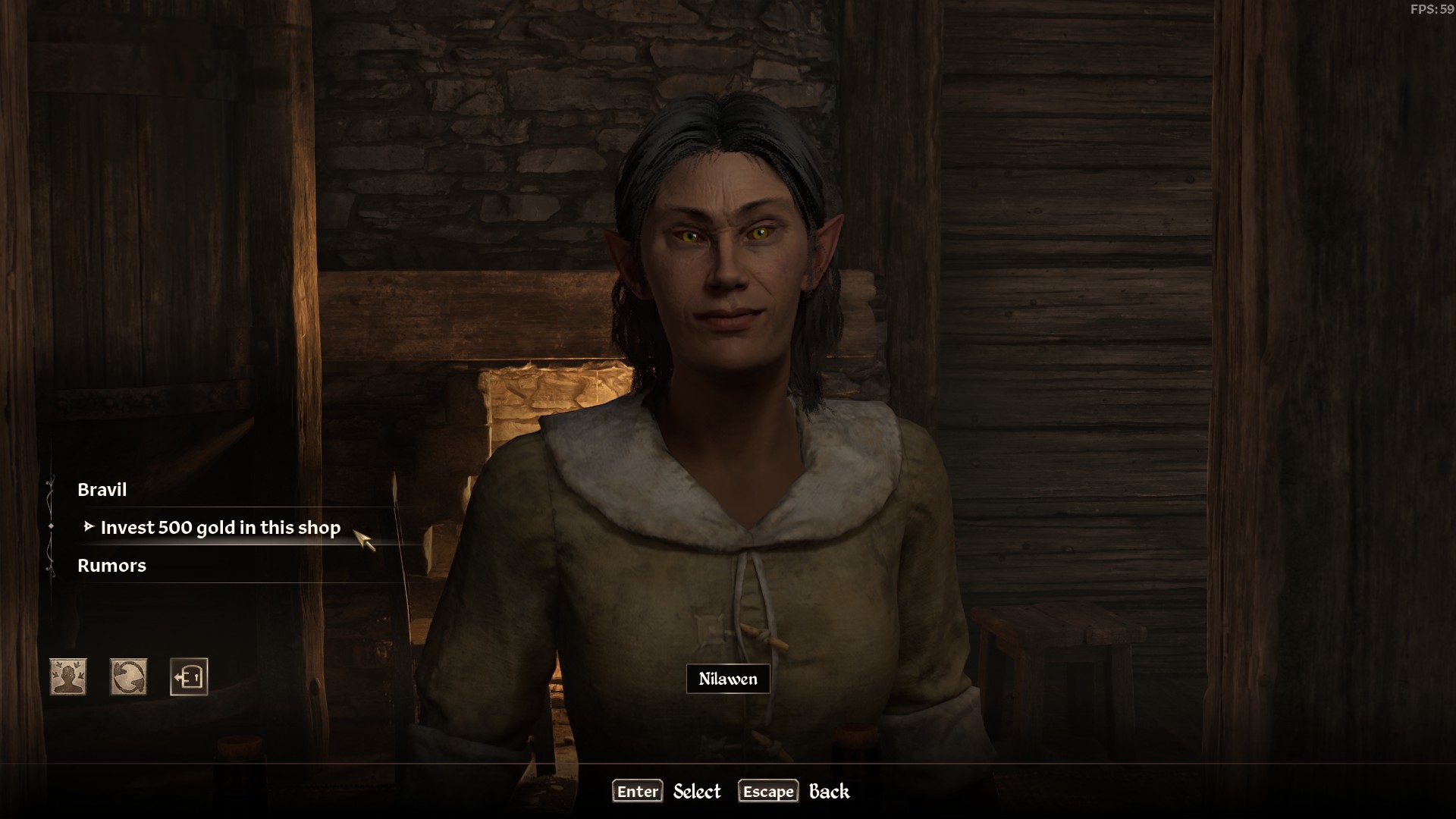 Invest in shops with high total gold (Image via Bethesda)