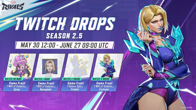 How to Get Marvel Rivals Season 2.5 Twitch Drops (June 2025).