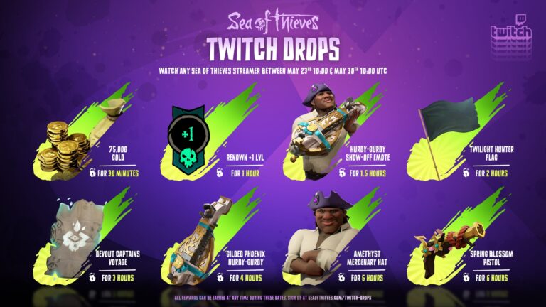 How to Get Sea of Thieves Twitch Drops (May 2025).