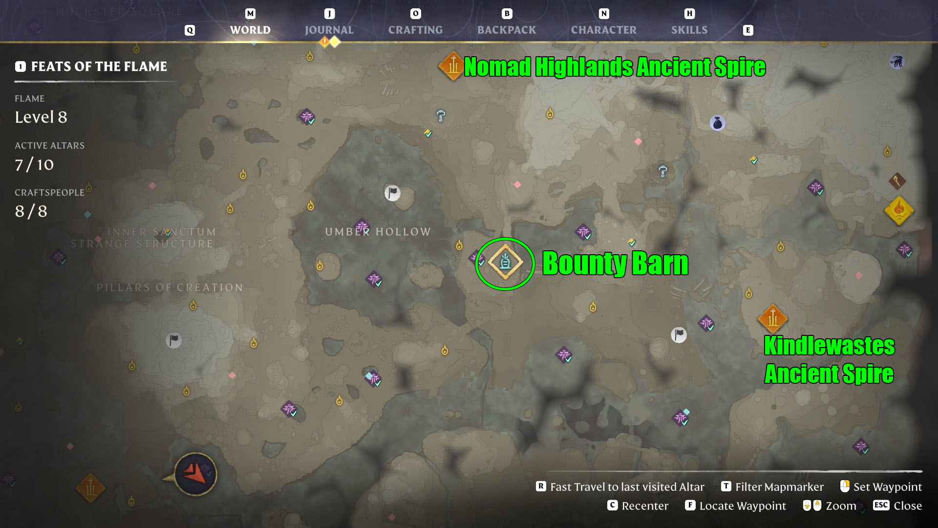 How to Get Wheat Grains in Enshrouded map location