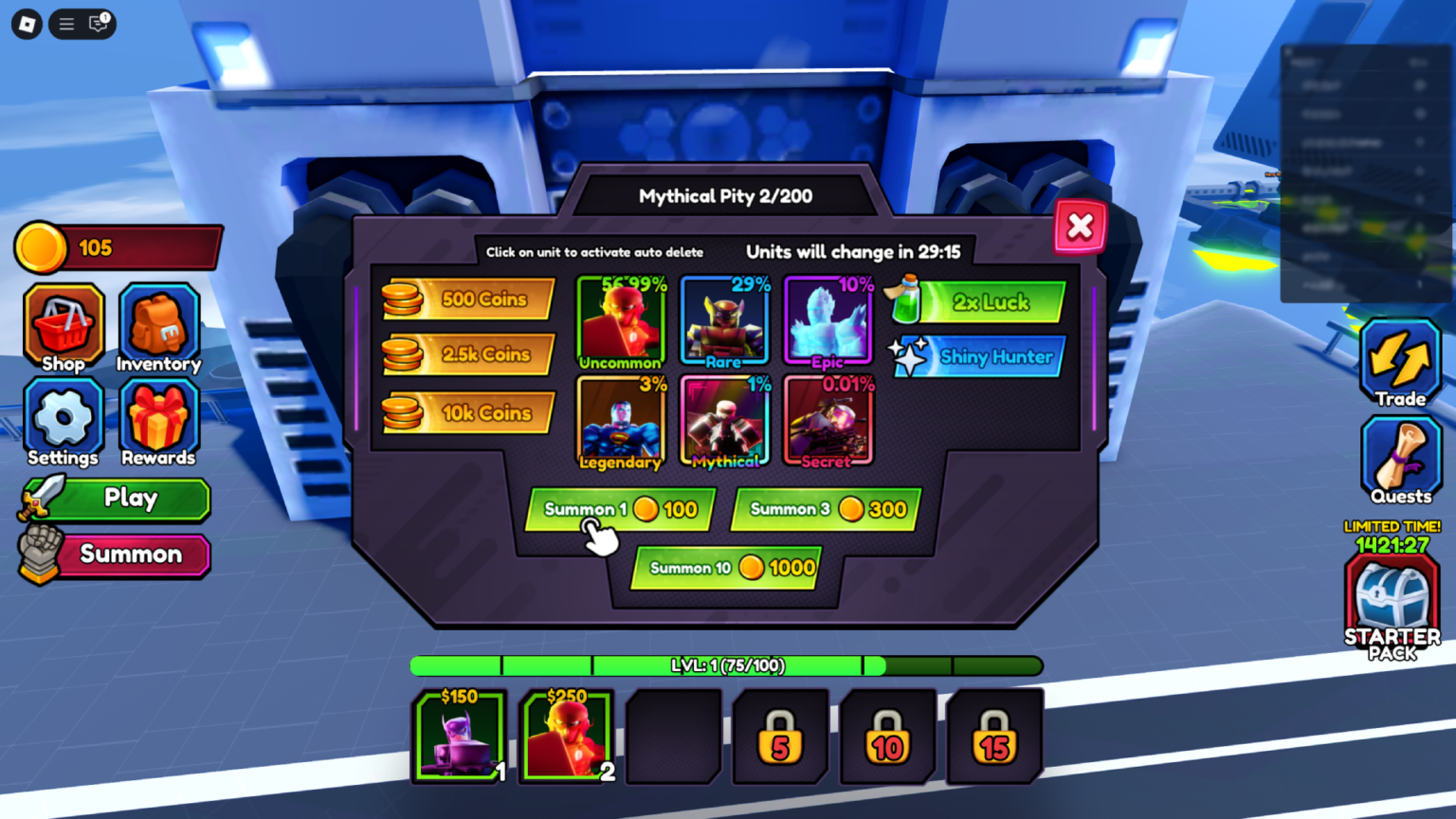 Summon Button SuperHero Tower Defense: A Beginner's Guide - Deltia's Gaming
