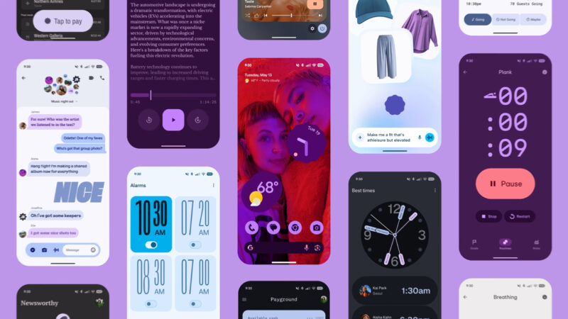 Picture of The new Material 3 Expressive UI design