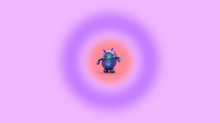 Picture of the new design for BugDroid, the Android Mascot