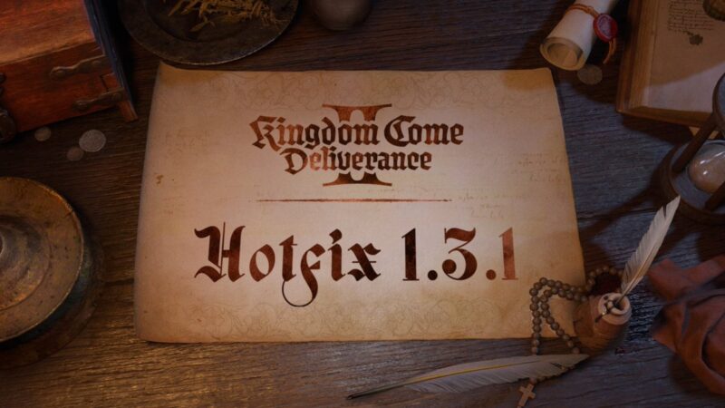 Kingdom Come Deliverance 2 Hotfix 1.3.1