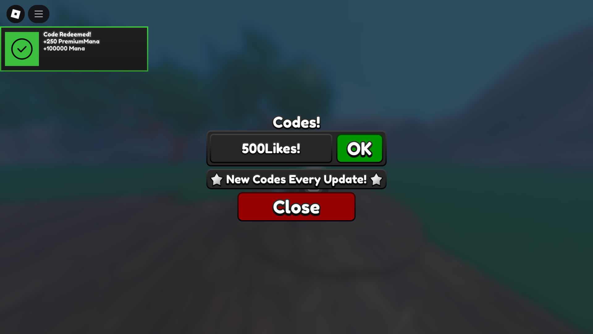 Kingdom of Magic Tycoon Codes