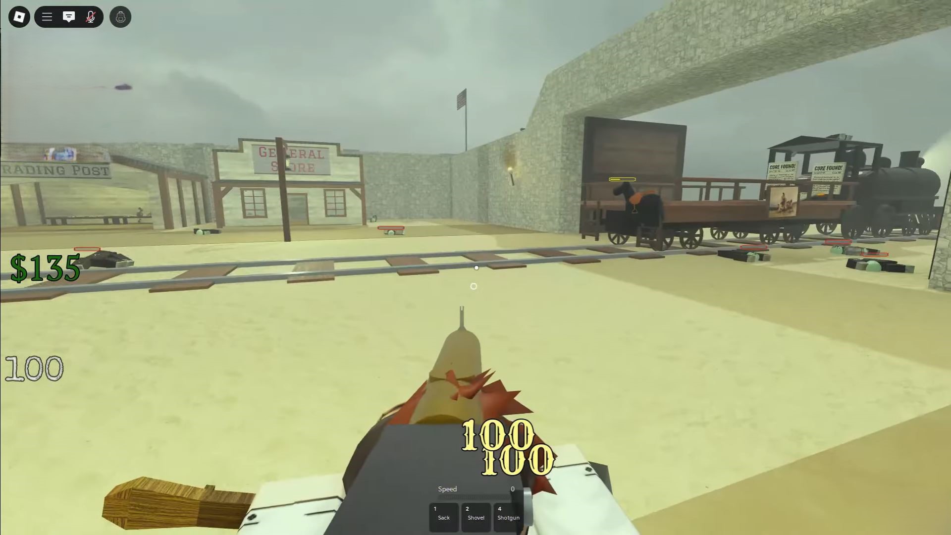 Machine Gun (Image via Roblox)