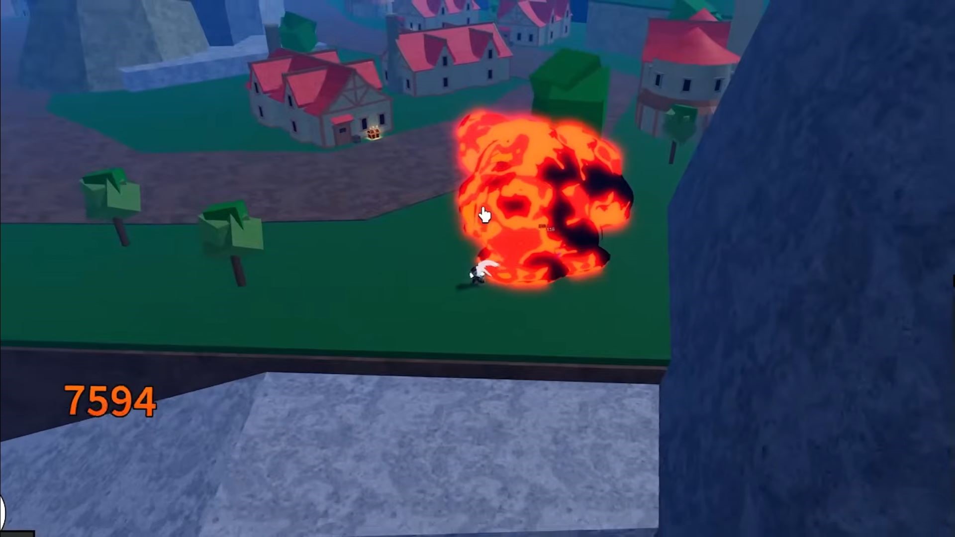 Blox Fruits - Magma Fruit (Image via Roblox)