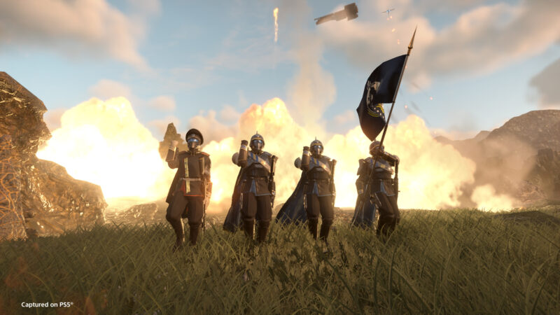 Spread Managed Democracy in style (Image via Sony Interactive Entertainment)
