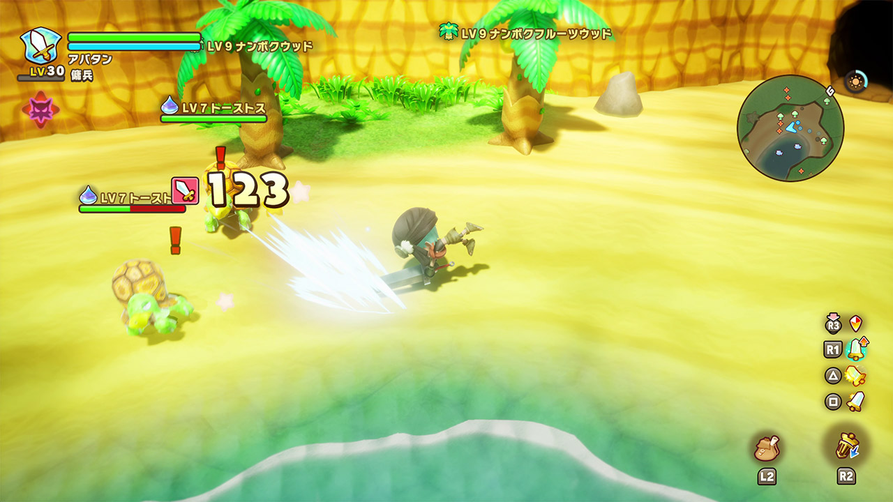 The Mercenary Life in Fantasy Life i (Image via Level-5) The Girl Who Steals Time Combat Lives