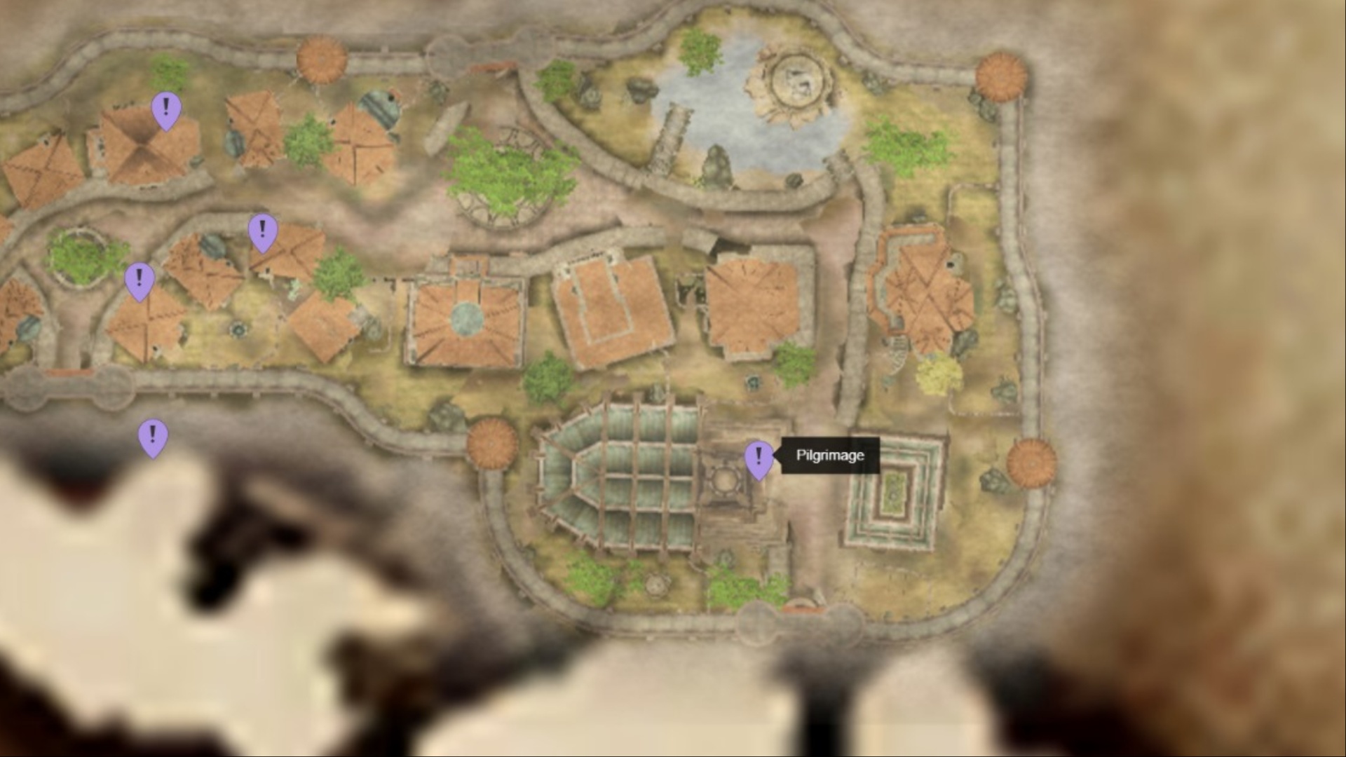 Locations of the Prophet (Image via Bethesda Softworks)