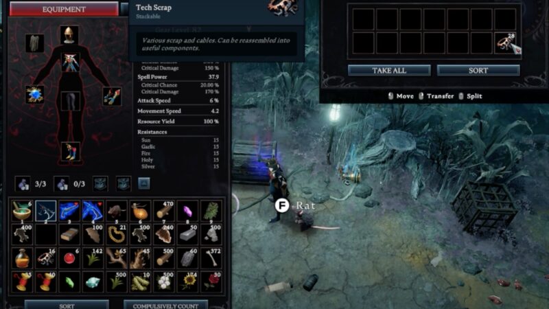 Tech Scrap in V Rising