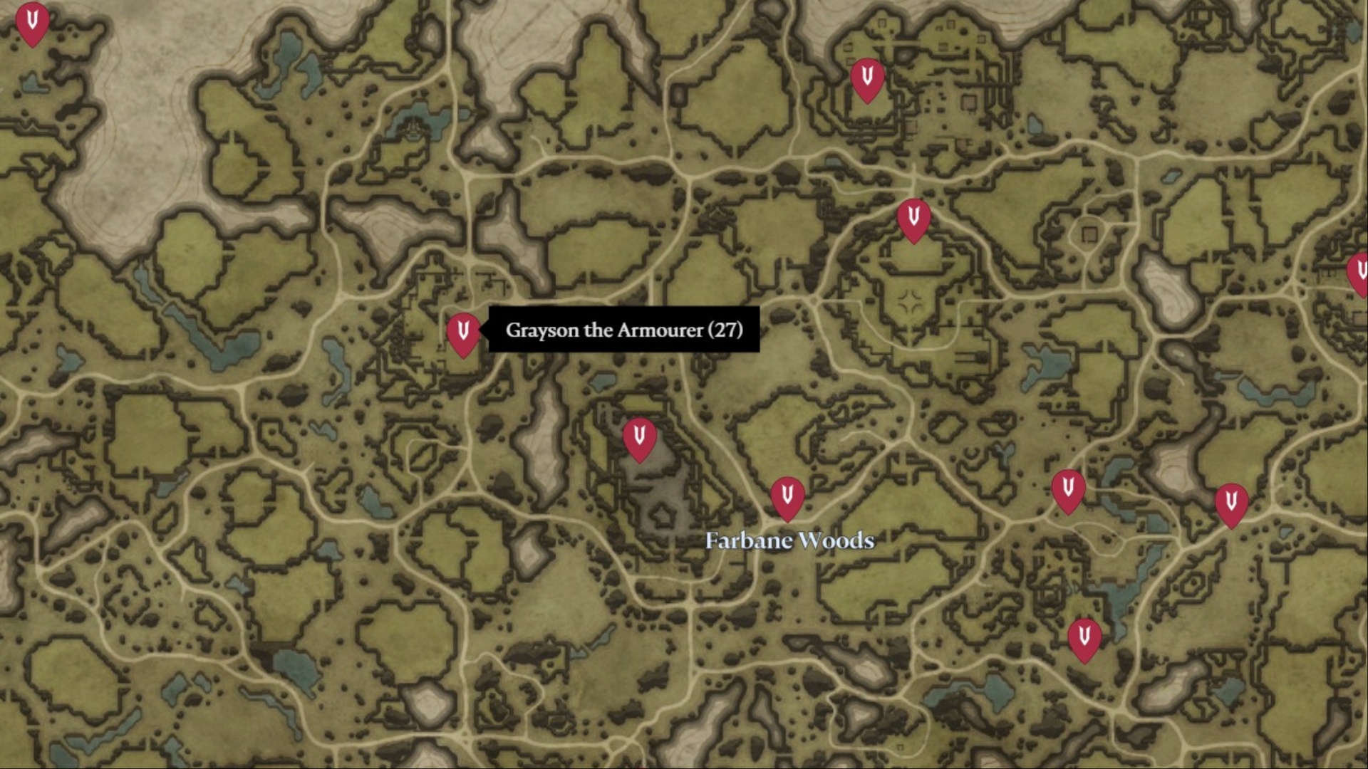 You can get the Whetstone recipe from Grayson (Image via Stunlock Studios)