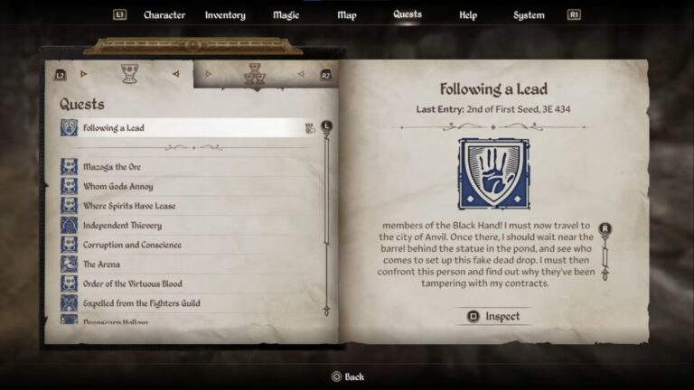 Following a Lead quest walkthrough (Image via Bethesda Softworks)