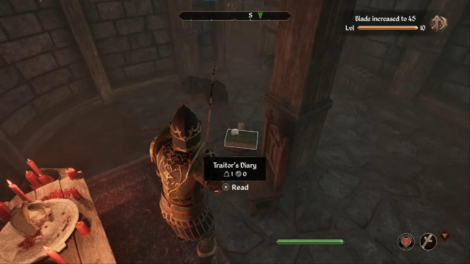 Diary of the Traitor (Image via Bethesda Softworks)