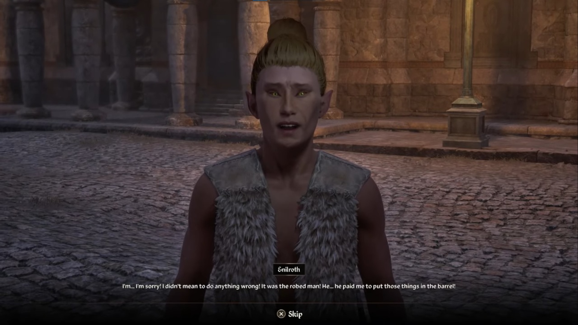 The person making the dead drops (Image via Bethesda Softworks)
