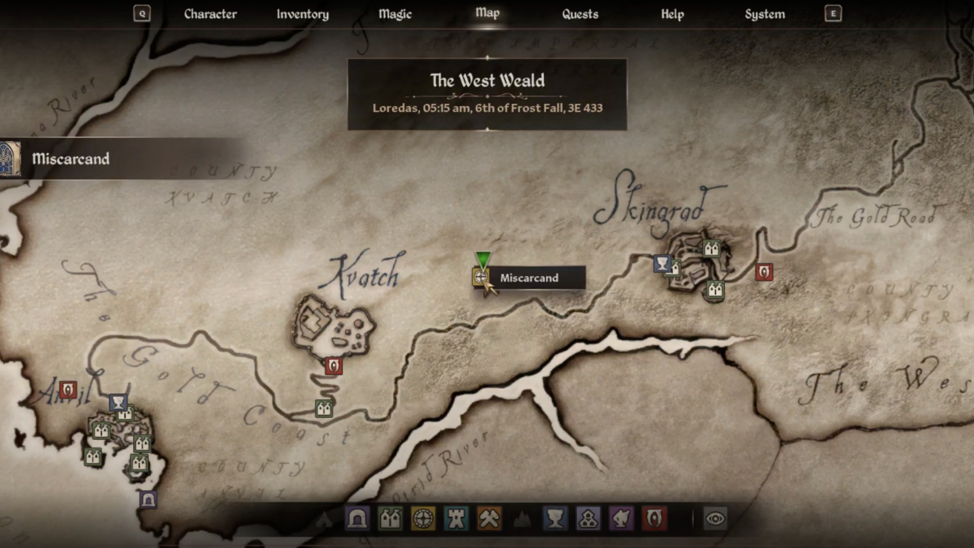 Miscarcand Oblivion Remastered