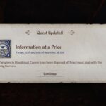 Information at a Price Oblivion Remastered