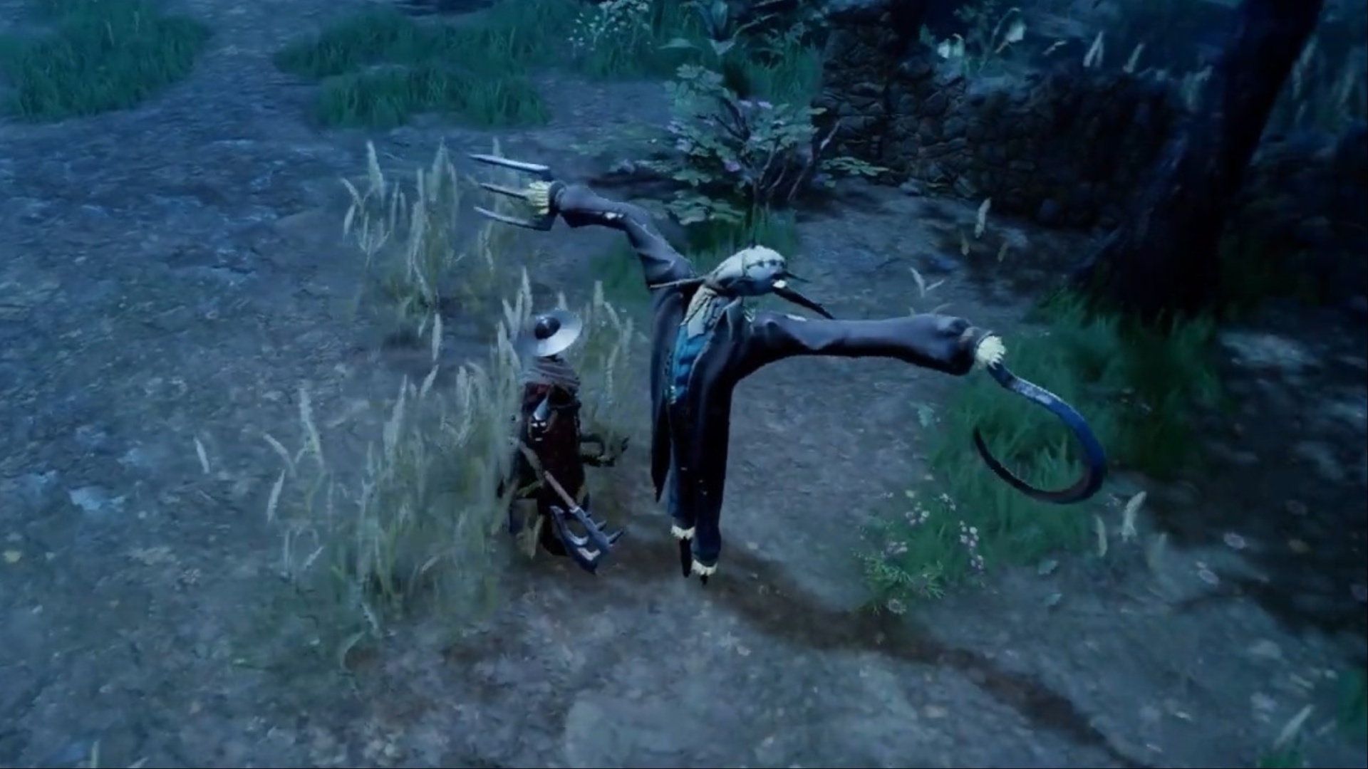 Scarecrows often drop cotton seeds (Image via Stunlock Studios)