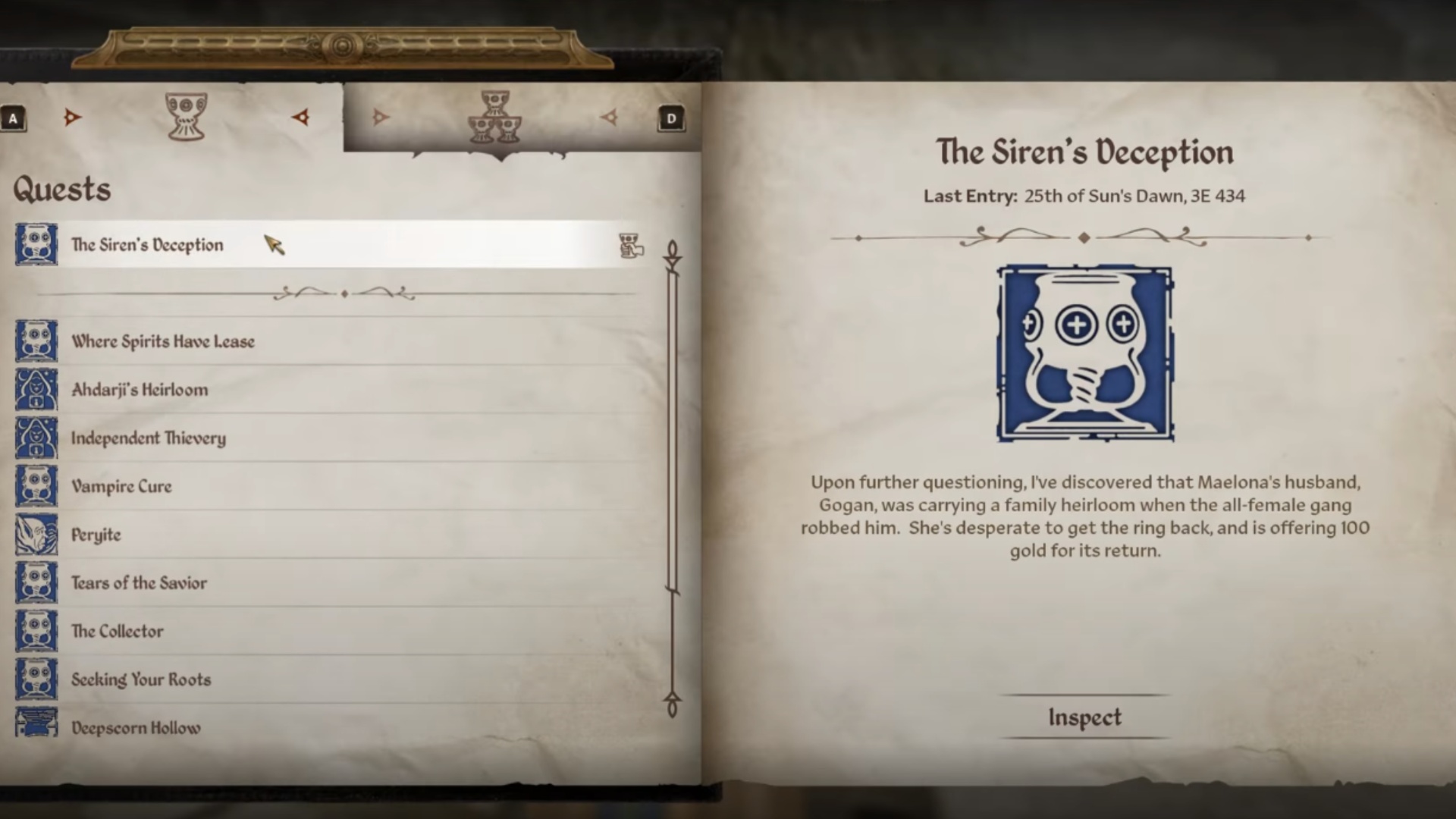 Another intel from Siren's Decpetion quest(Image via Bethesda)
