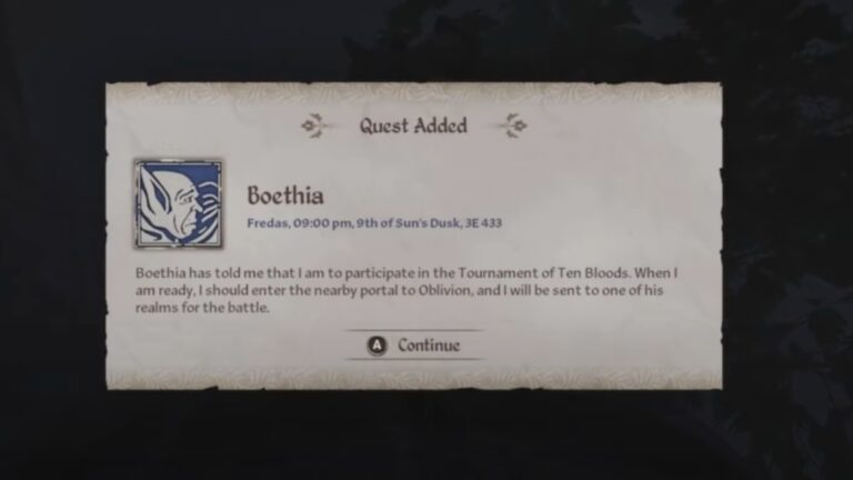 Boethia Oblivion Remastered
