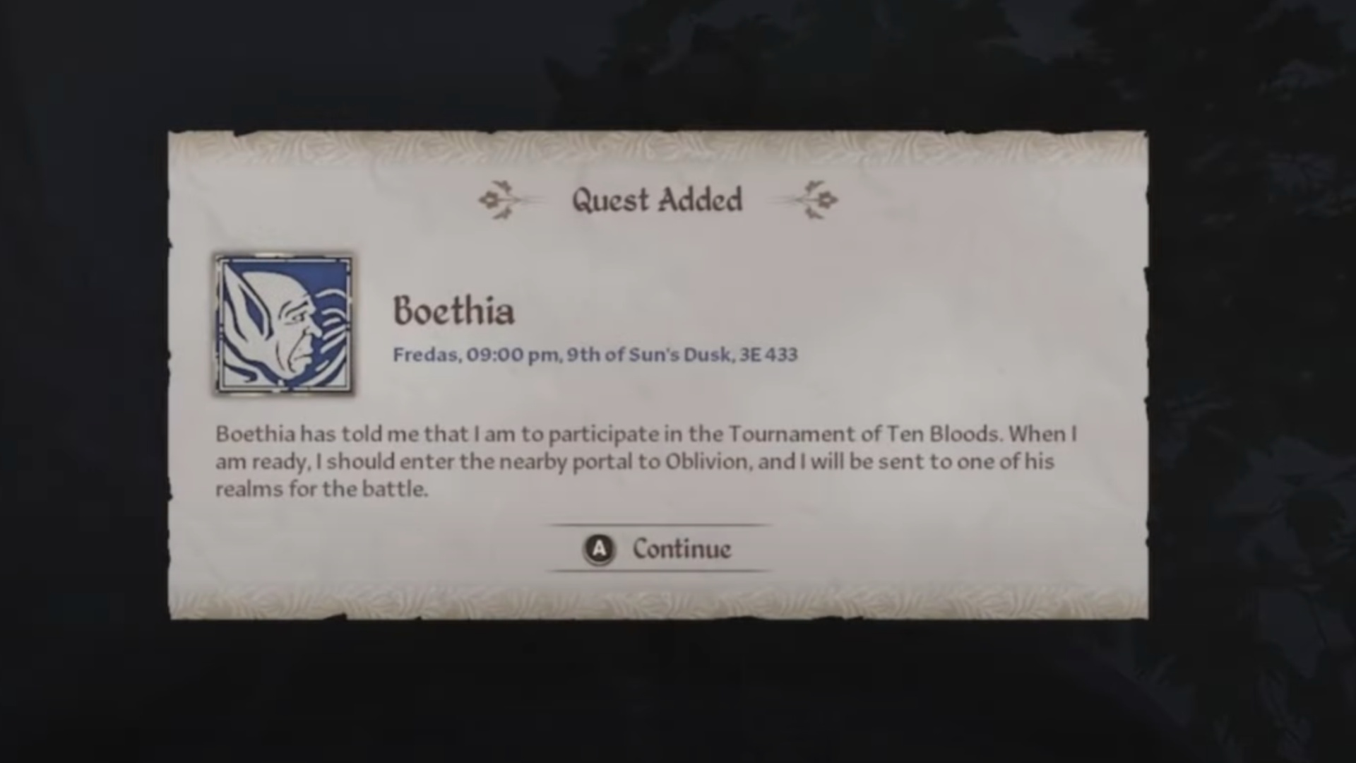Boethia Oblivion Remastered