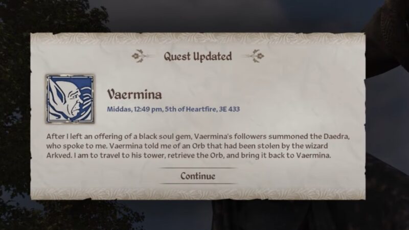 Vaermina Oblivion Remastered