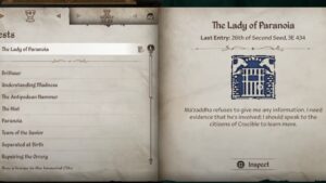 Oblivion Remastered: Lady of Paranoia Quest Guide - Deltia's Gaming