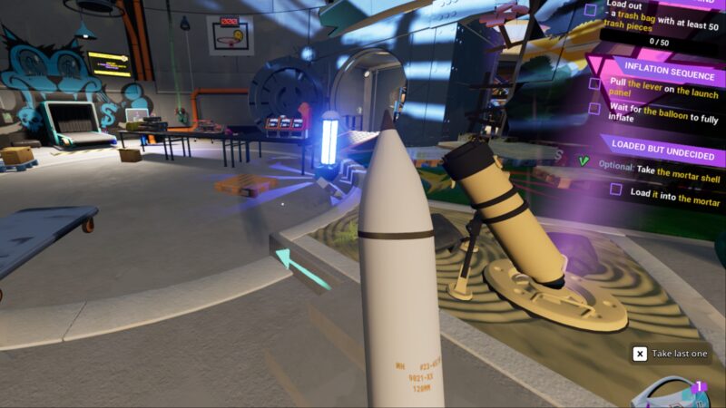 Obtain the Mortar Base in Cash Cleaner Simulator (Image via Forklift Interactive & Digital Pajamas)