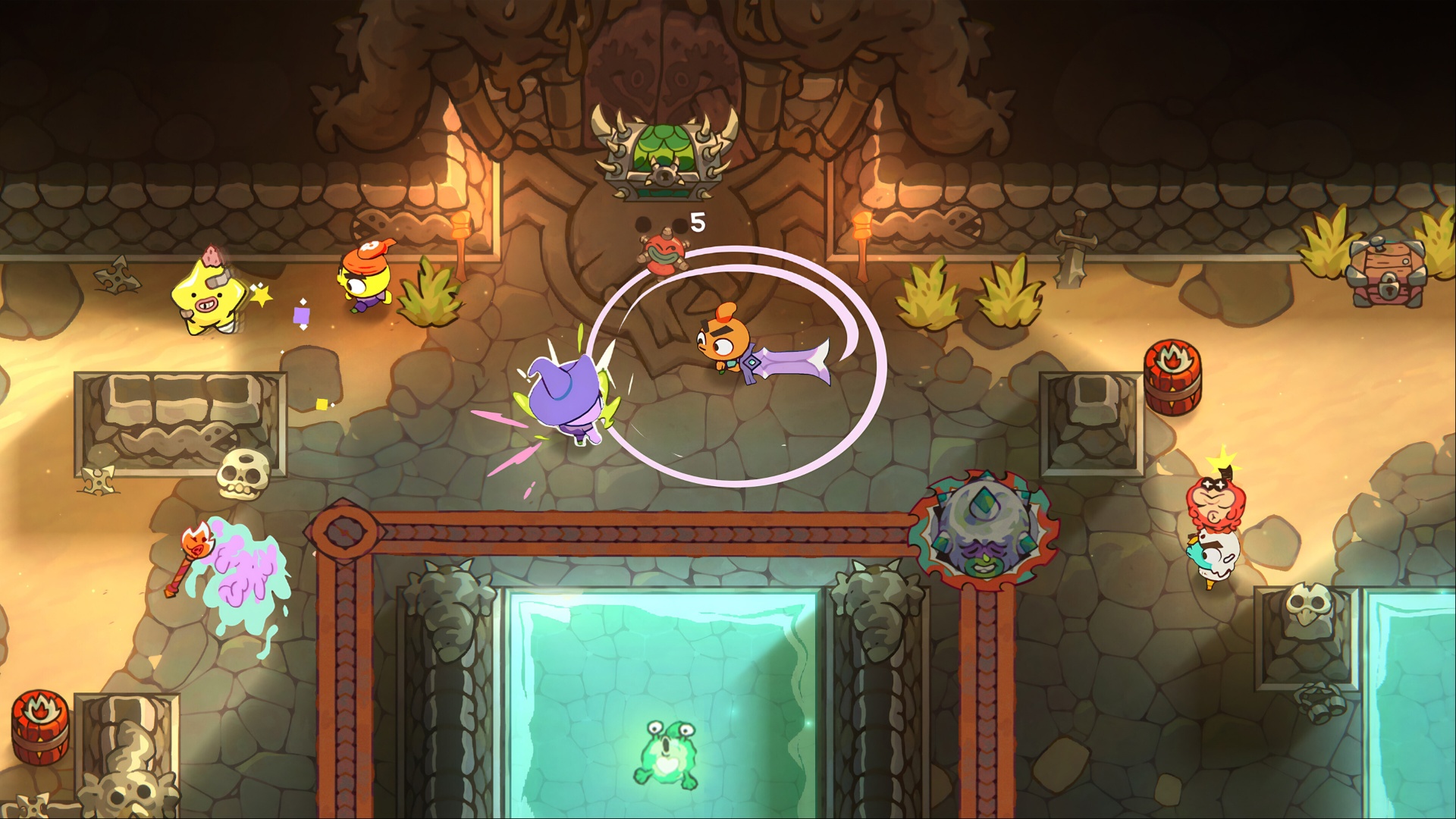 Purchase the Konzumos Consoom Bundle for Nubs Arena (Image via Glowfish Interactive & Rangatang)