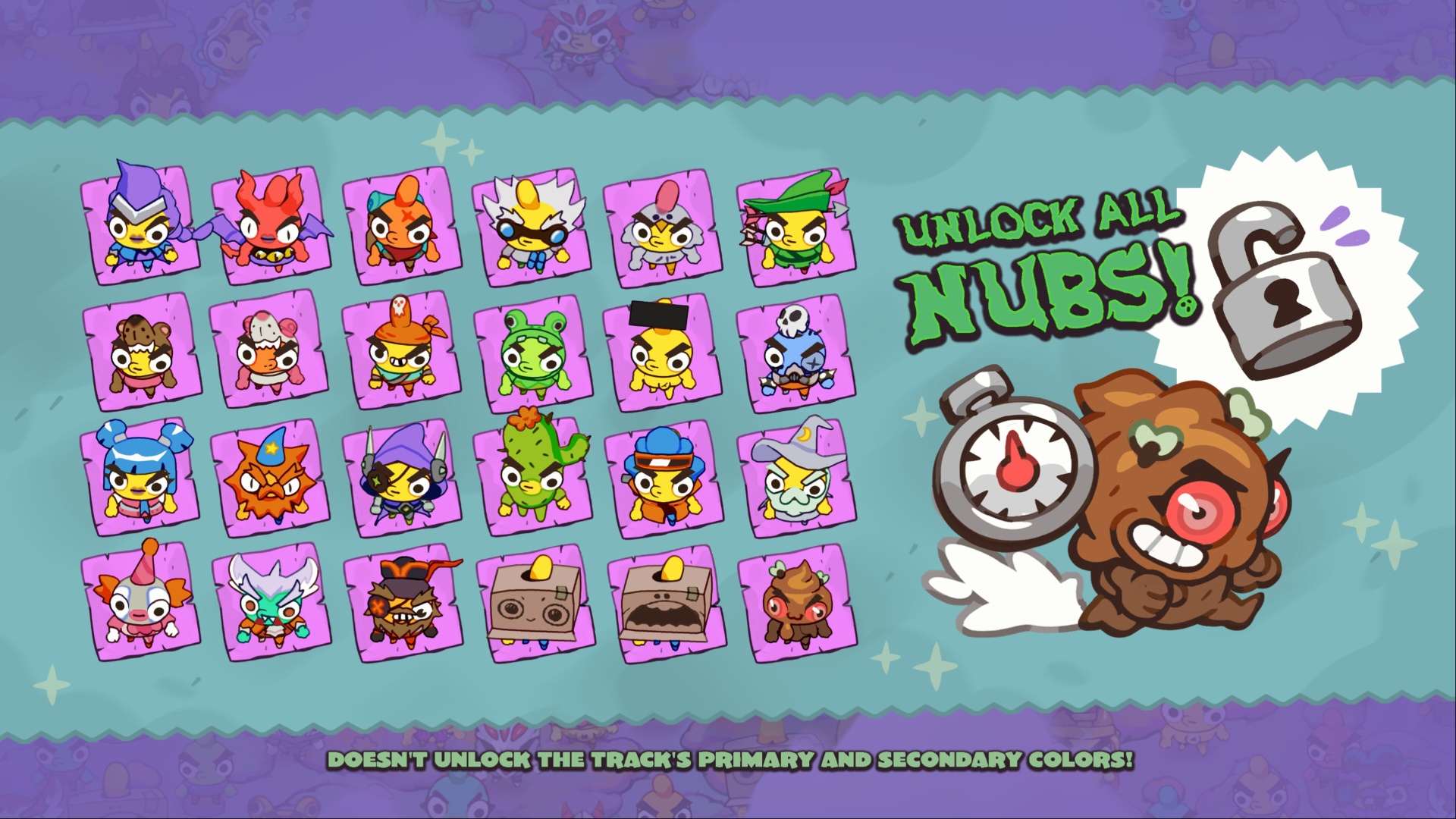 Obtain all the Nubs earlier than anyone (Image via Glowfish Interactive & Rangatang)