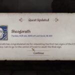 Sheograth Quest Oblivion