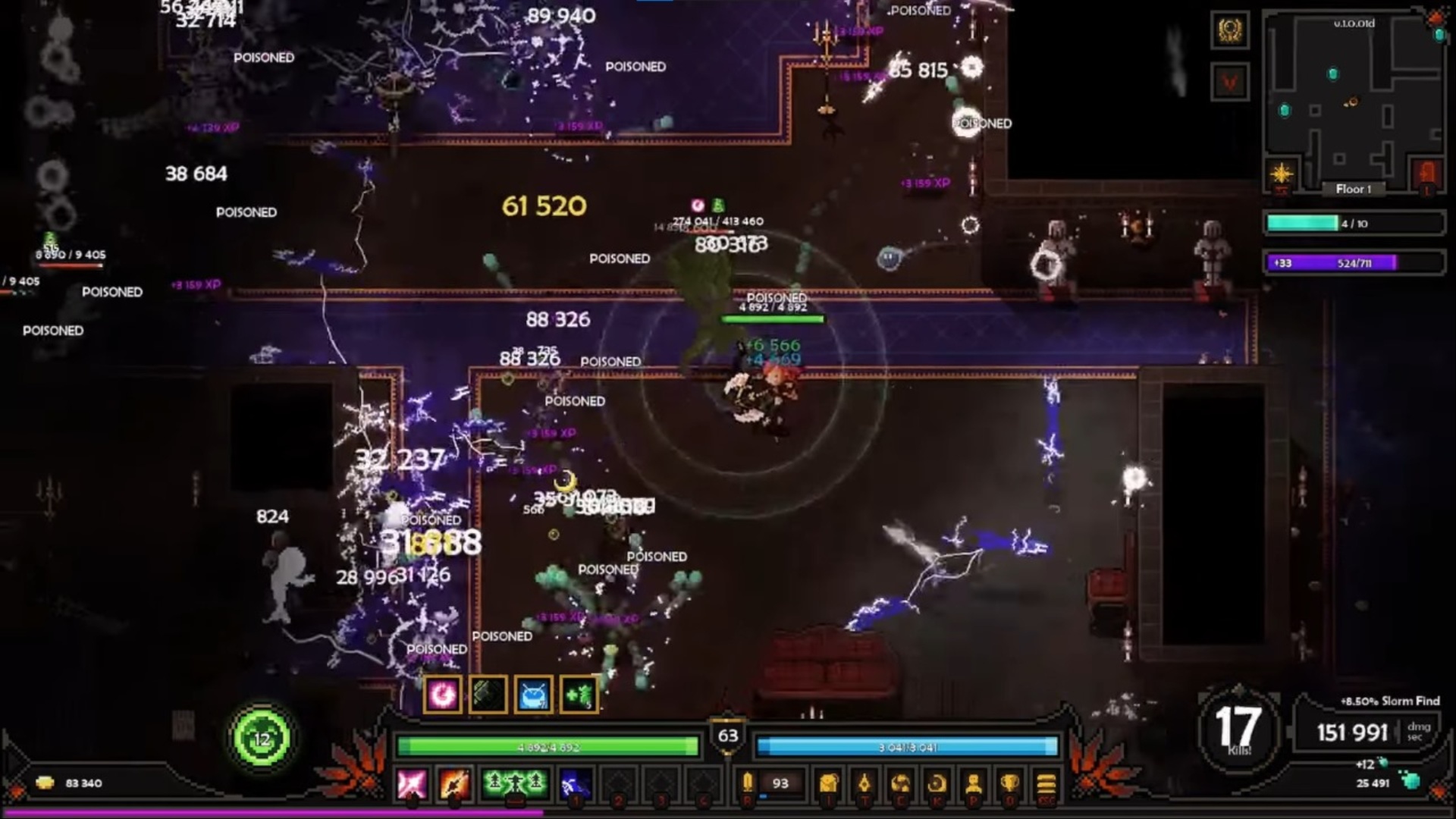 Clear the entire screen in seconds with this Huntress build (Image via Slormite Studios & Abiding Bridge)