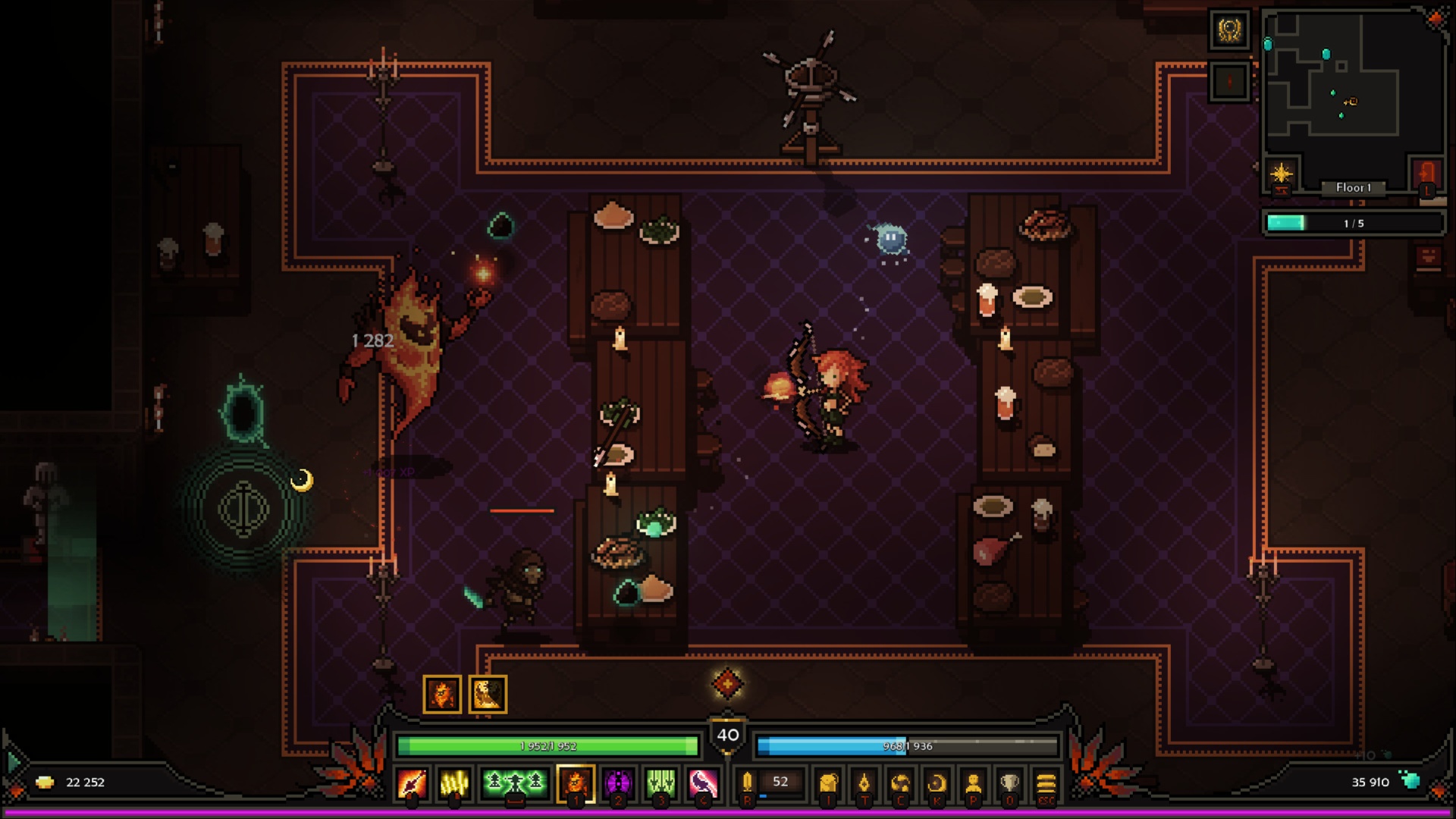 Best Huntress build in the Slormancer (Image via Slormite Studios & Abiding Bridge)