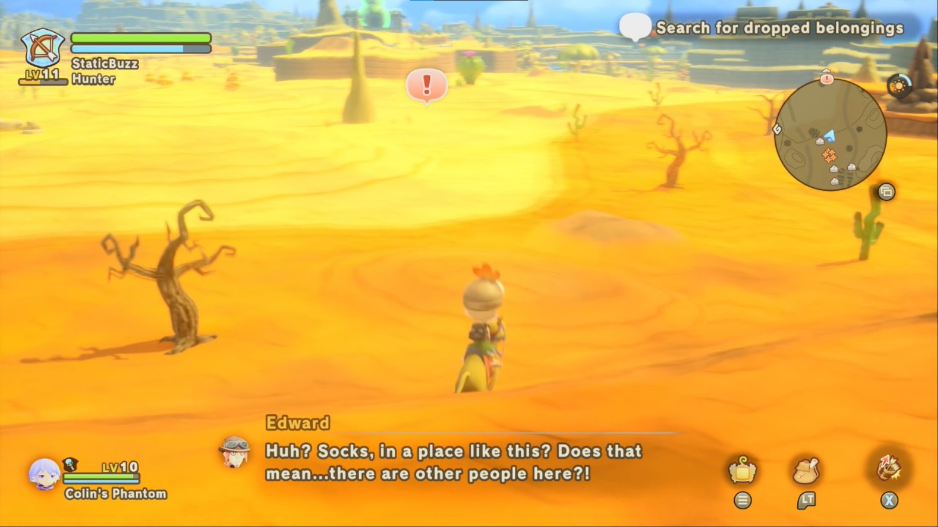 Location of the second dropped belonging (Image via LEVEL5 Inc | YouTube@Static Buzz)