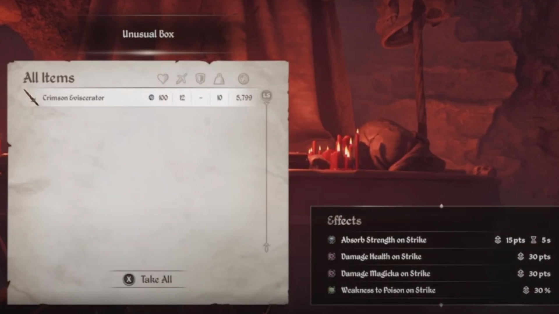 Crimson Eviscerator is located in Deepscorn Hollow (Image via Bethesda | Karpo Gaming/YouTube)