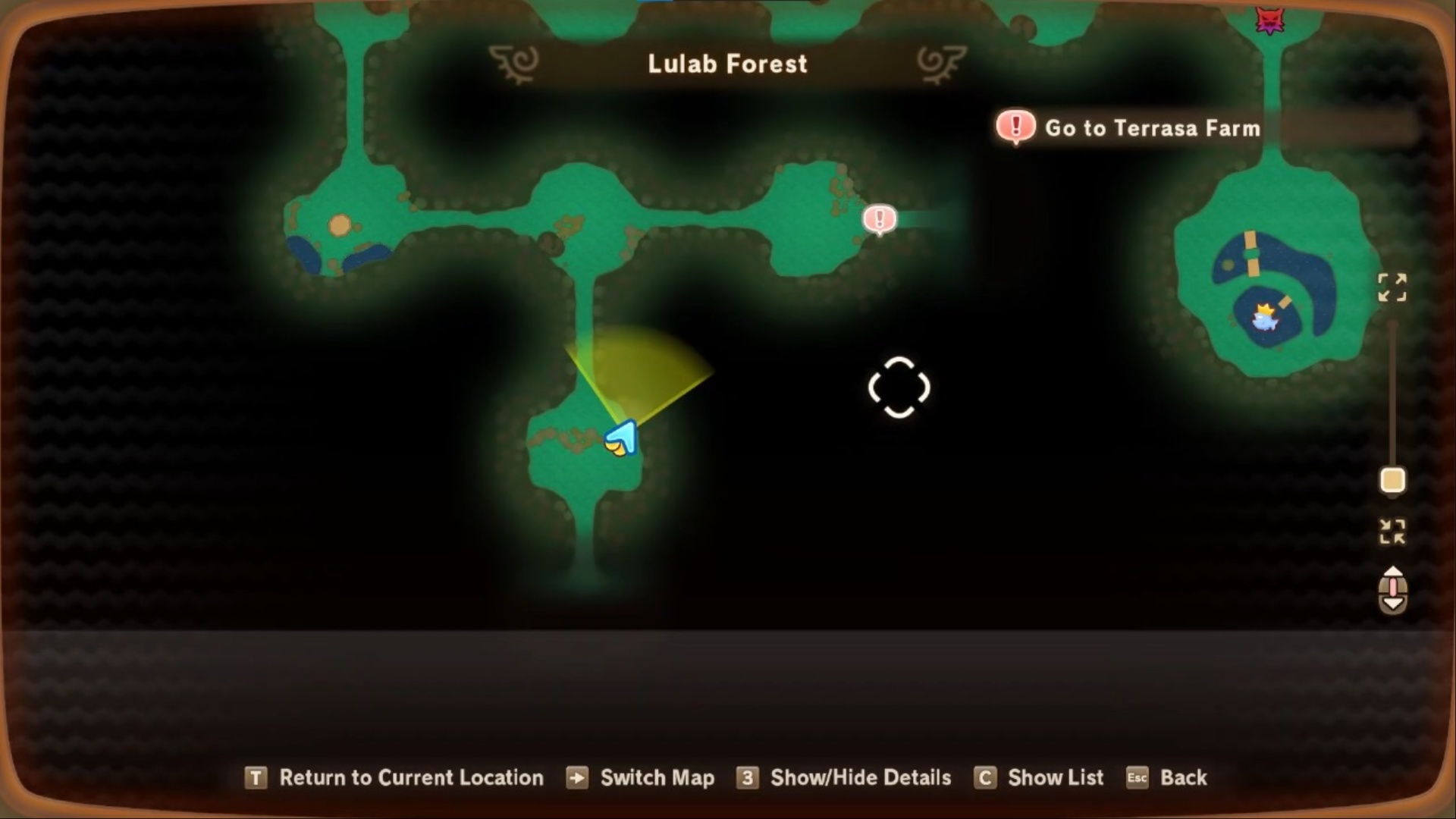 Location of Terrasa Farm in Fantasy Life i The Girl Who Steals Time (Image via LEVEL5 Inc)