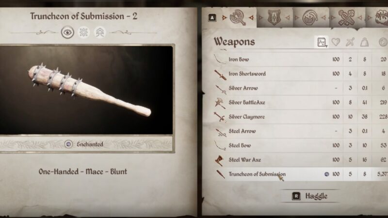 Truncheon of Submission